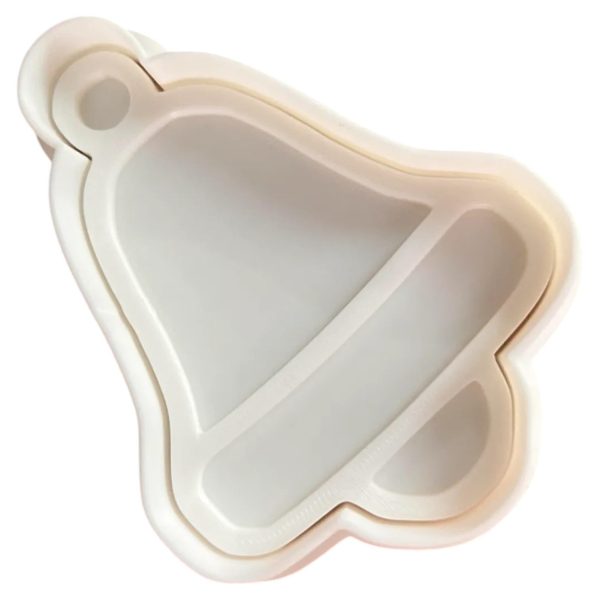 Christmas Bell Cookie Cutter Set of 3 Sizes (3″ 4″ 5″)