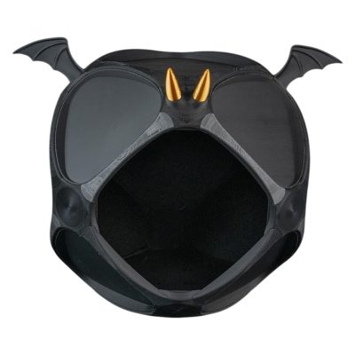 Dragon Rest Pet House – Gothic Cat Cave Bed with Horned Dragon Design – Cozy Indoor Pet Shelter for Cats & Small Dogs – 3D Printed in Canada — 3D Printed Collectible by 3DCentral