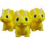 Mini Triceratops Figurines Pack of 3