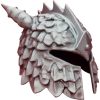 Dragon Scale Warrior Helmet – Spiked Fantasy Armor Prop for RPG Dioramas, Dungeon Terrain & Shelf Display – 3D Printed in Canada — 3D Printed Collectible by 3DCentral