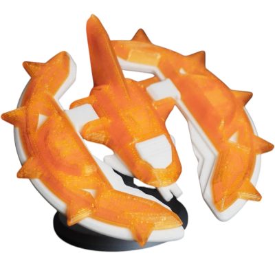 Solar Warden – 6-Part DIY Spaceship Model Kit with Stand Included, Snap-Fit Sci-Fi Display Build – 3D Printed in Canada — 3D Printed Collectible by 3DCentral