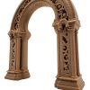 Wood-Carved Fantasy Garden Arch – Decorative Miniature Gateway for Dioramas, Fairy Gardens, or RPG Terrain – 3D Printed in Canada — 3D Printed Collectible by 3DCentral