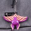 Beth the Bat Articulated Collectible Keychain – Vibrant Winged Companion for Teens & Adults – 3D Printed in Canada — 3D Printed Collectible by 3DCentral