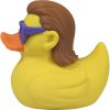 Mullet Duck Figurine – Retro Duck with 80s-Style Sunglasses & Flowing Mullet – Funny Desk Decor or Gift for Nostalgia Fans – 3D Printed in Canada — 3D Printed Collectible by 3DCentral