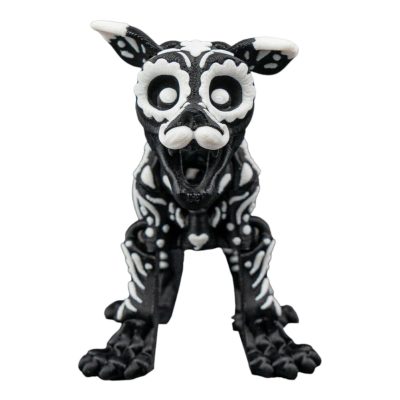 Articulated Alebrije Dog Figurine – Mythical Desk Fidget for Teens & Adults – Stress Relief & Collectible – 3D Printed in Canada — 3D Printed Collectible by 3DCentral