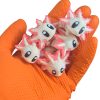 5-Pack Mini Baby Axolotl Figurines – Articulated Desk Pet Critters, Collectible Pocket Marsupials, Desk Figurines for Teens & Adults – 2 Inch Poseable Figures – 3D Printed in Canada — 3D Printed Collectible by 3DCentral