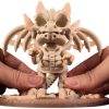 Dracoween Collection: Bone Wing – Spooky Undead Dragon Figurine with Skull & Bone Base – Gothic Fantasy Halloween Collectible – 3D Printed in Canada — 3D Printed Collectible by 3DCentral