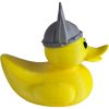 Nordic Viking Duck Figurine – Funny Rubber Duck in Horned Helmet for Shelf Décor, Office Display or Norse Mythology Gifts – 3D Printed in Canada — 3D Printed Collectible by 3DCentral