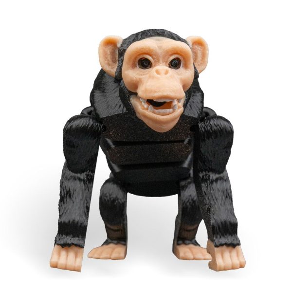 Figurine de chimpanzé articulé