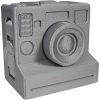 Zoomie Camera Robot Figurine – Retro Camera Inspired Collectible for Desk or Display – Photographer Gift & Geeky Decor – 3D Printed in Canada — 3D Printed Collectible by 3DCentral
