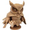 The Hunter Owl Figurine – Fantasy Owl Warrior Miniature with Hood, Blade & Cape – Perfect for Painting, RPGs, or Display – 3D Printed in Canada — 3D Printed Collectible by 3DCentral