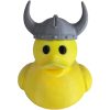 Nordic Viking Duck Figurine – Funny Rubber Duck in Horned Helmet for Shelf Décor, Office Display or Norse Mythology Gifts – 3D Printed in Canada — 3D Printed Collectible by 3DCentral