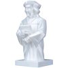 Martin Luther Statue – Minimalist Geometric Sculpture of Reformation Leader Holding Bible – 3D Printed Display for Shelf, Office or Study – 3D Printed in Canada — 3D Printed Collectible by 3DCentral