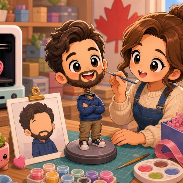 Cartoon-kawaii-featured-image-for-3DCentral-article-custom-bobblehead-from-photo-canada