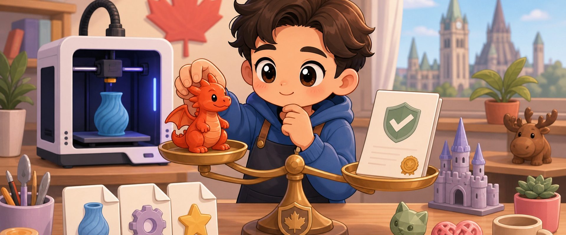 Cartoon-kawaii-featured-image-for-3DCentral-article-is-it-legal-to-sell-3d-prints-canada