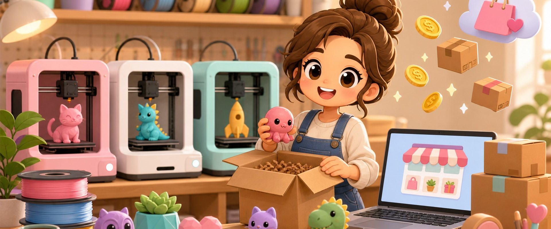 Cartoon-kawaii-featured-image-for-3DCentral-article-commercial-license-etsy-side-income-story