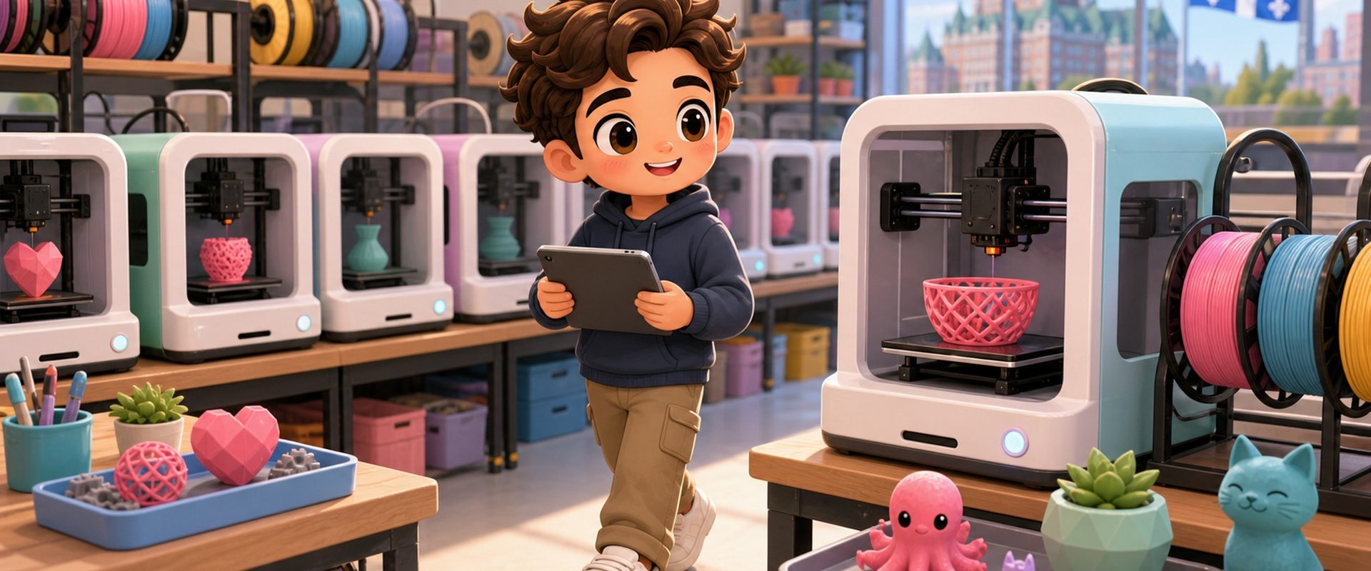Cartoon-kawaii-featured-image-for-3DCentral-article-how-on-demand-3d-printing-works-quebec-print-farm