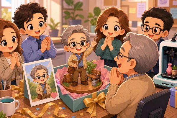 Cartoon-kawaii-featured-image-for-3DCentral-article-custom-retirement-figurine-gift