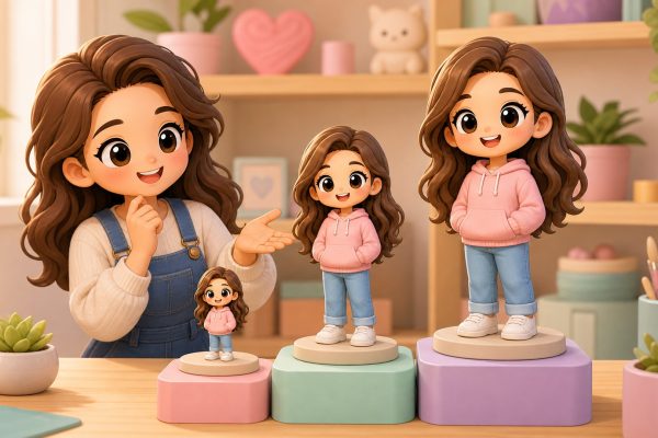 Cartoon-kawaii-featured-image-for-3DCentral-article-custom-figurine-size-guide