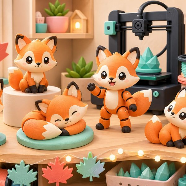Best 3D Printed Foxes in 2026: Where to Buy Articulated and Display Fox Figurines in Canada