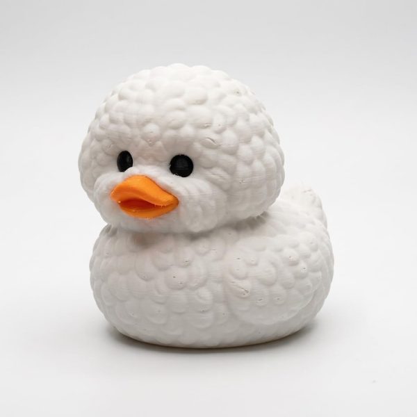 Bichon Frise Duck Figurine