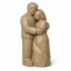 Figurine Amour durable sculptée façon bois