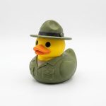 Military Boot Camp Graduation Duck Collectible Figurine - Unique Office Decor for Adults – 3D Printed in Canada