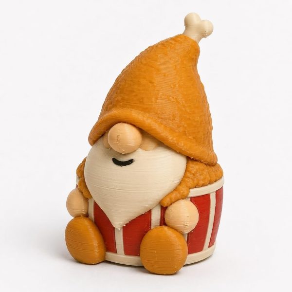Gnome poulet frit décoratif