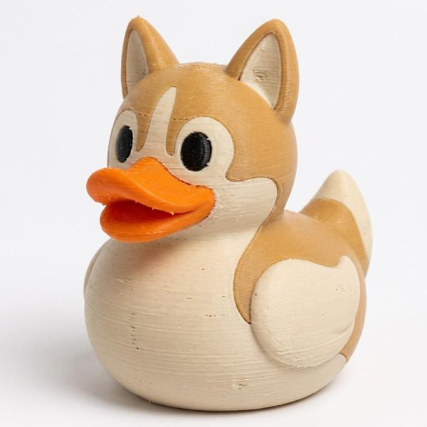 Canaan Dog Duck Figurine