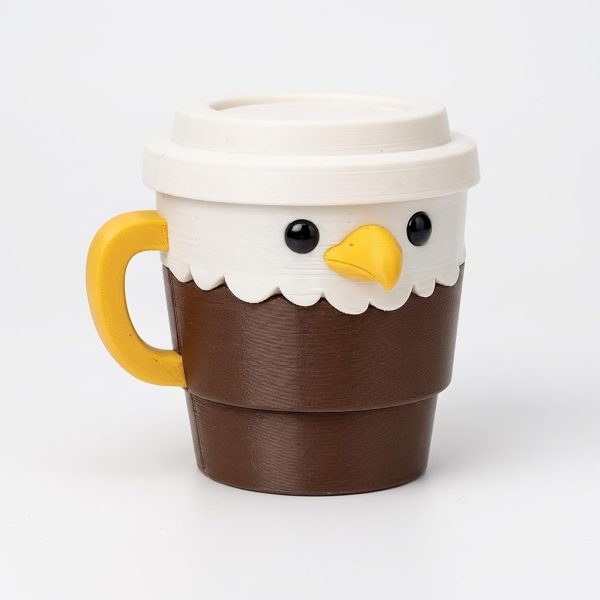 Bald Eagle Coffee Figurine