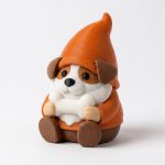 Jack Russell Terrier Gnome Buddy Collectible Figurine - Unique Desk Decor for Dog Lovers – 3D Printed in Canada