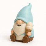 Ice Cream Vendor Gnome Collectible Figurine - Unique Desk Decor for Adults – 3D Printed in Canada