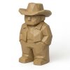 Âme country sculptée façon bois