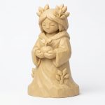 Budding Life Collectible Figurine in White Oak Finish - 3D Printed in Canada (White Oak)