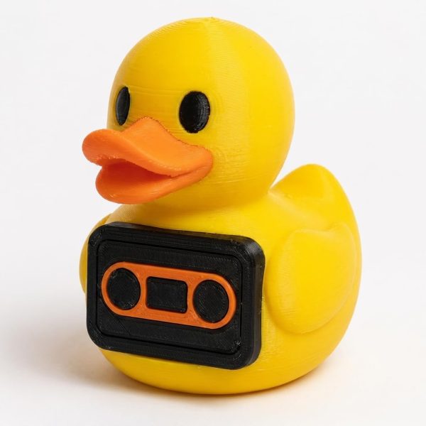 Figurine de canard cassette