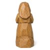 Figurine Espoir sculptée bois