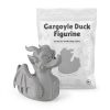 Lot de figurines de canards gargouille, fermier et escargot