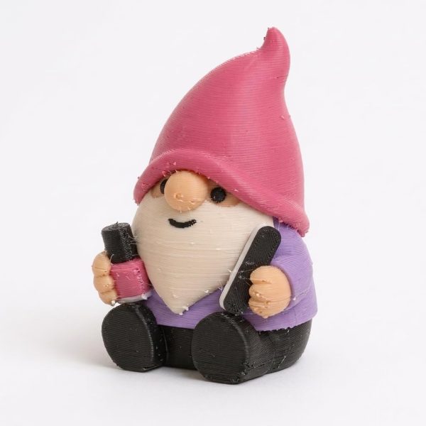Nail Tech Gnome Figurine