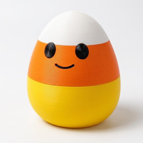 Candy Corn Eggling Figurine