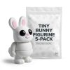 Ensemble varié de figurines de lapins