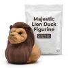 Ensemble de figurines Canard lion majestueux