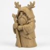 Figurine sculptée bois Esprit de la forêt