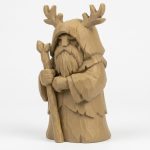Forest Spirit Wood Carved Figurine