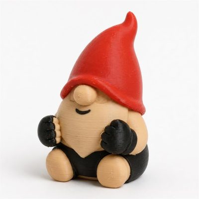 MMA Fighter Gnome Buddy Collectible Figurine - Unique Desk Decor for Adults – 3D Printed in Canada