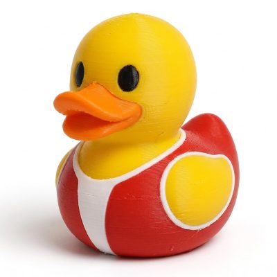 Wrestling Duck Collectible Figurine - Unique Desk Decor for Adults – 3D Printed in Canada