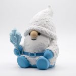 Abominable Snowman Gnome Collectible Figurine - Unique Desk Decor for Adults – 3D Printed in Canada