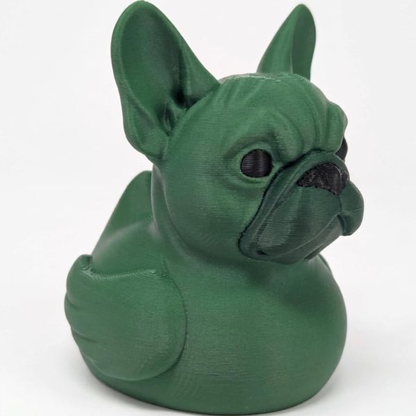 French Bulldog Duck Figurine