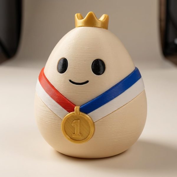 Medal Ceremony Eggling Figurine