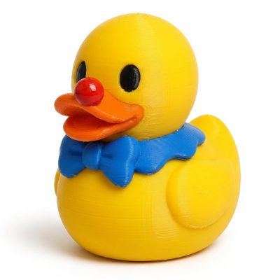 Class Clown Duck Collectible Figurine - Unique Desk Decor for Adults – 3D Printed in Canada