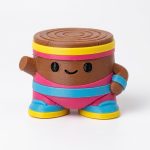80s Aerobics Tree Stump Collectible Figurine - Unique Desk Decor for Adults – 3D Printed in Canada
